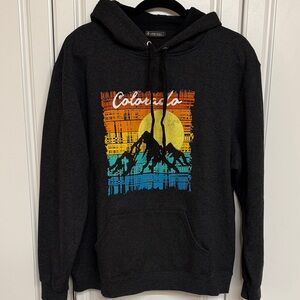 Colorado Graphic Black Hoodie